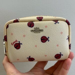 Coach Ladybug Cosmetic Bag Pouch